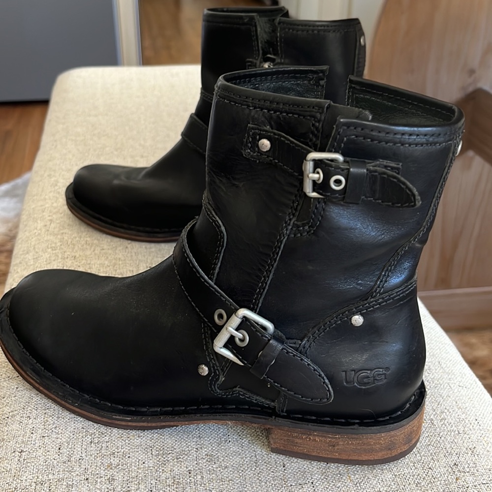 Ugg  biker boots size 7.5